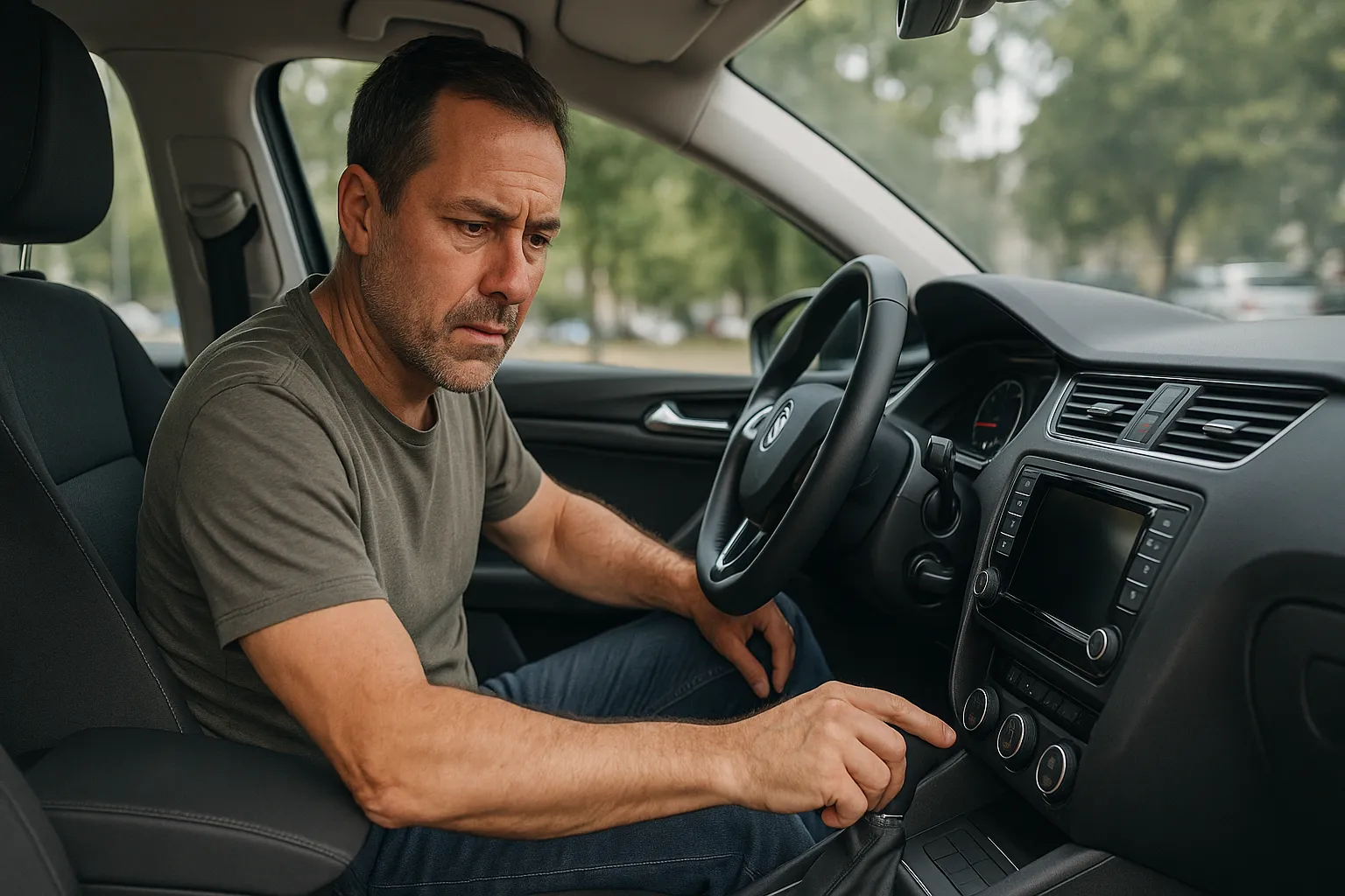 Por que é melhor desligar o ar-condicionado antes de estacionar o carro