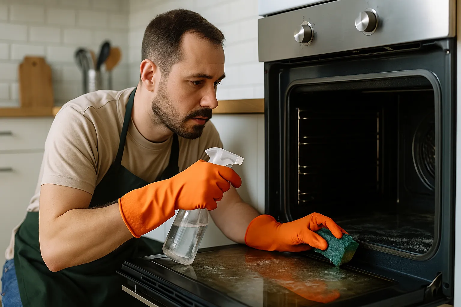 Pouca gente sabe esse truque de restaurantes para limpar forno sem gastar quase nada