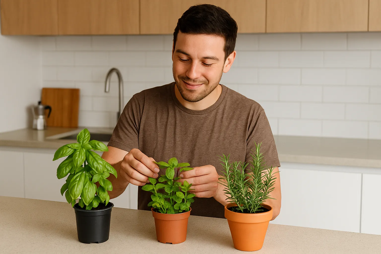 Plantas na cozinha 3 espécies que purificam o ar