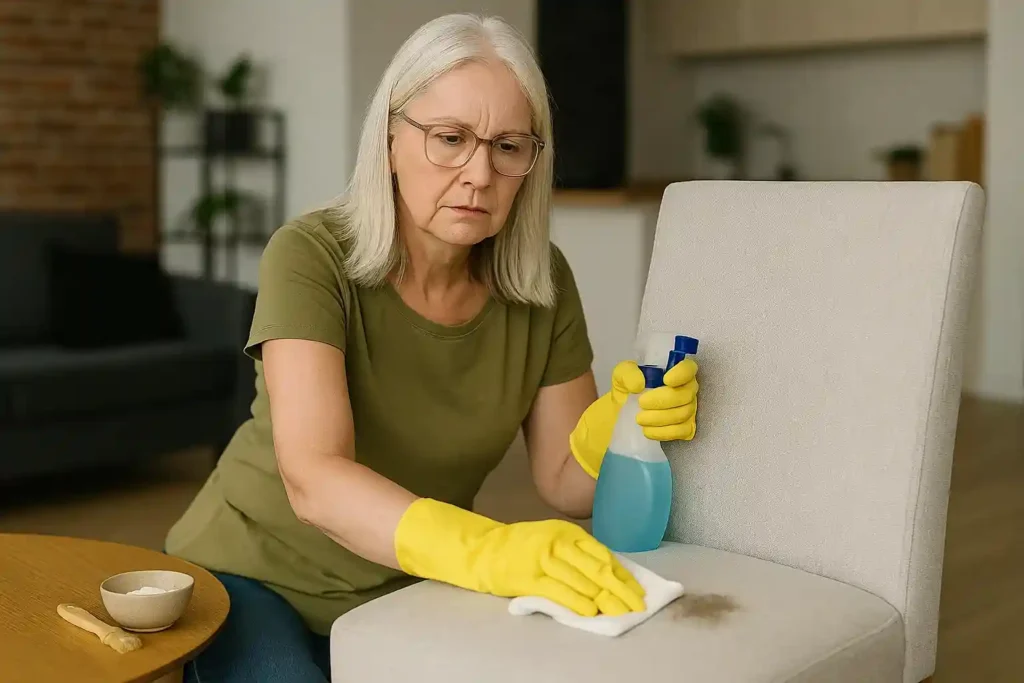 5 truques para tirar manchas de gordura de cadeiras