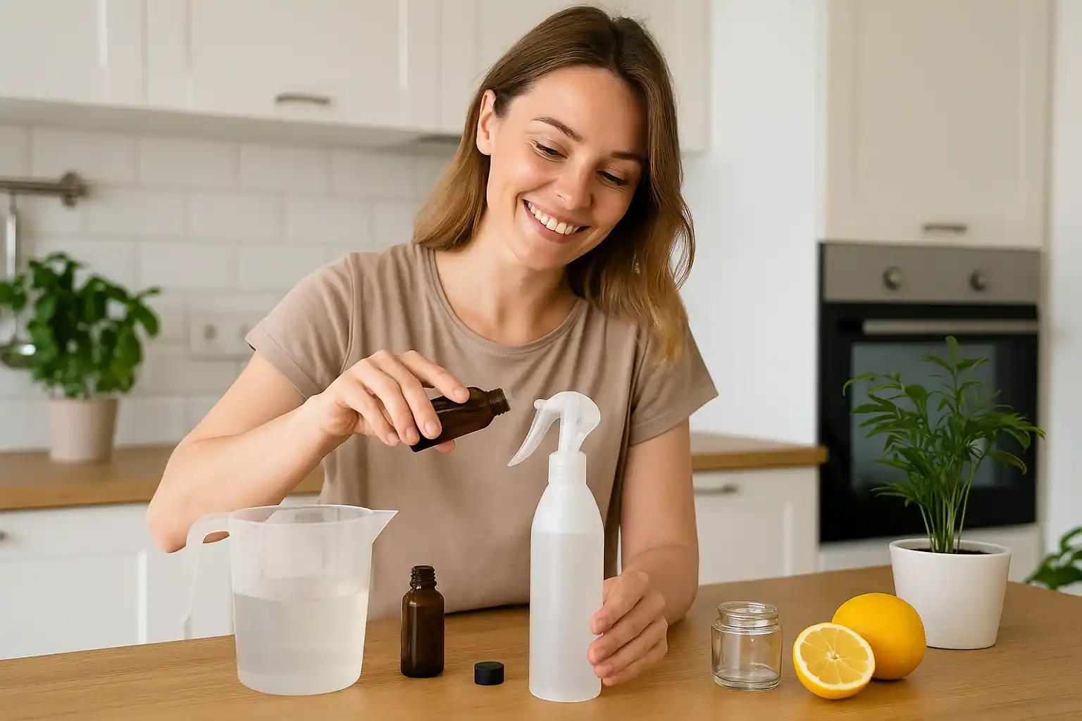 Como fazer desinfetante caseiro com essência natural
