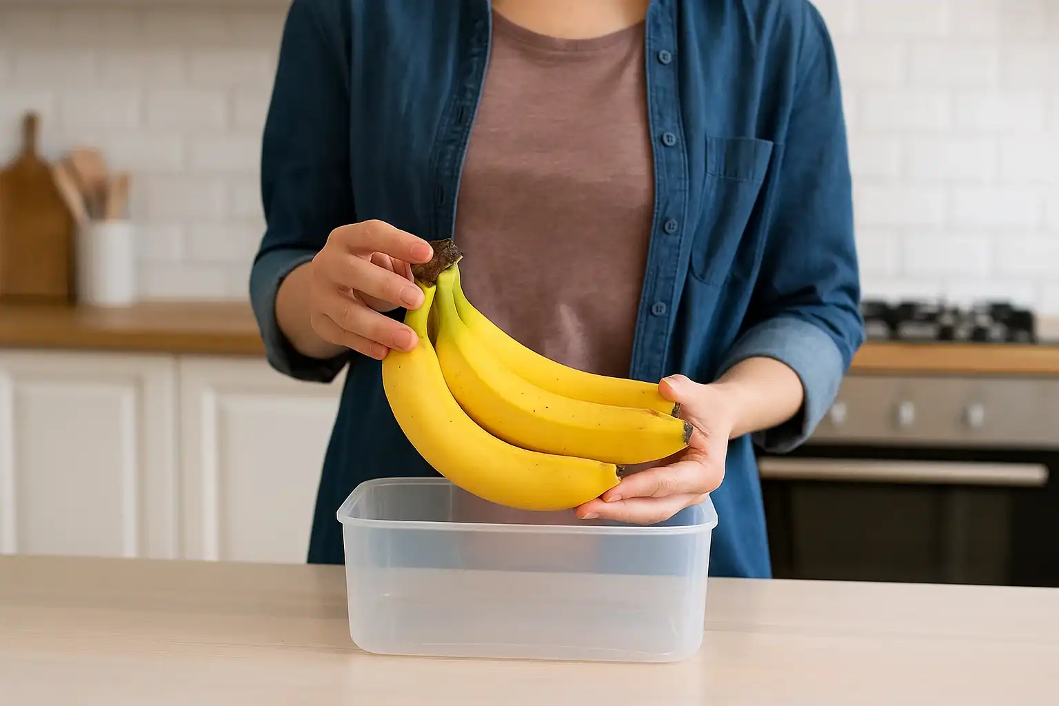 Como manter banana madura por mais tempo sem escurecer