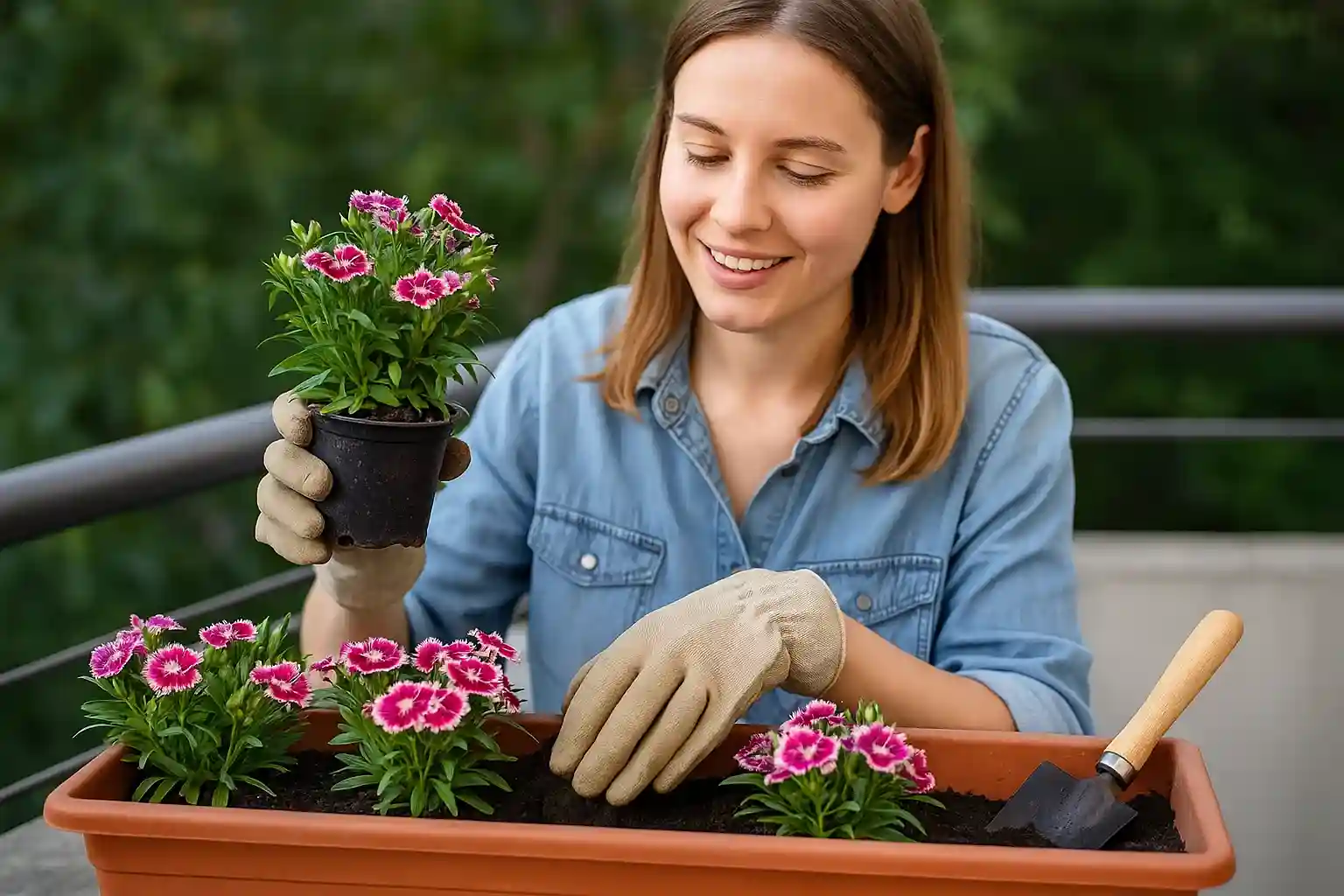 Como plantar cravina e prolongar a floração
