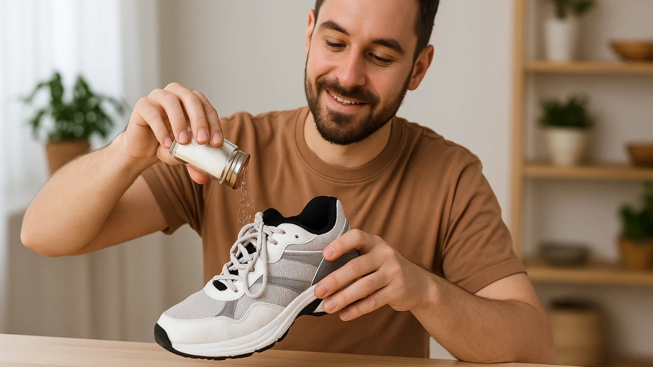 Aprenda o truque com sal comum que elimina o cheiro dos sapatos em segundos e sem gastar nada