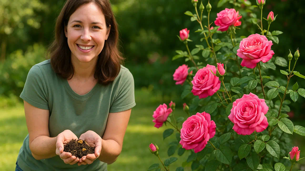 As rosas ficam mais perfumadas quando você usa esse adubo natural
