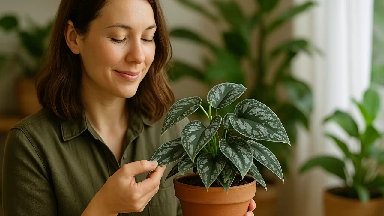 Como identificar e cuidar da jiboia prata para manter o tom metálico das folhas