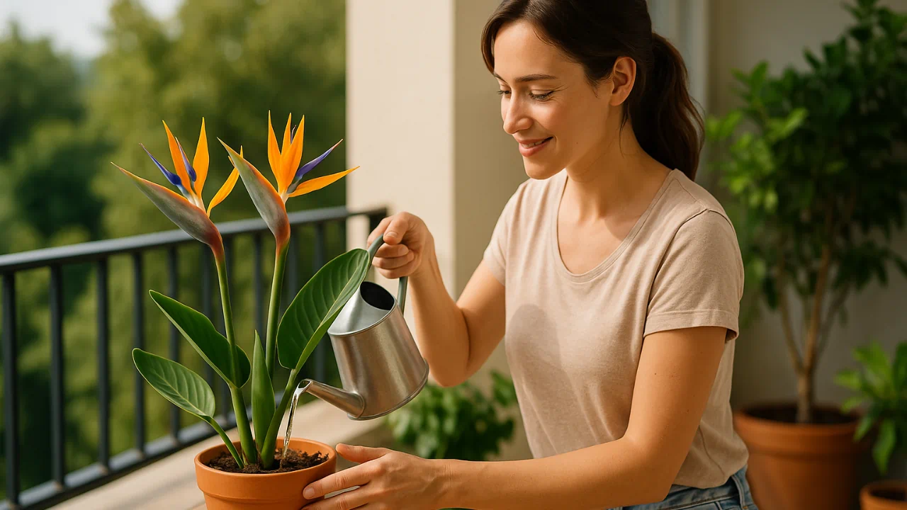 Estrelícia 2 dicas para florescer mesmo em vasos pequenos